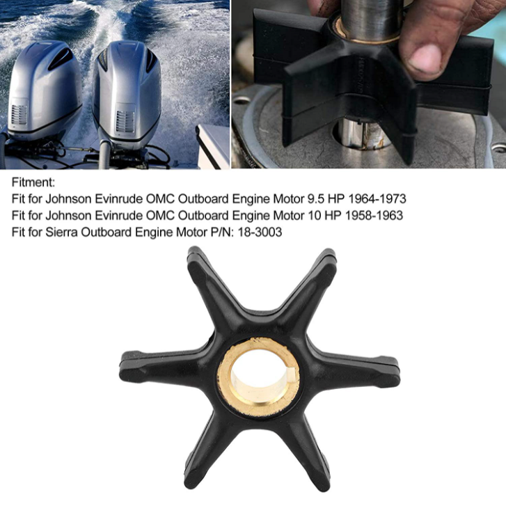 Impulsor de bomba 377178/775519 para Johnson/Evinrude 9/9,5/10HP
