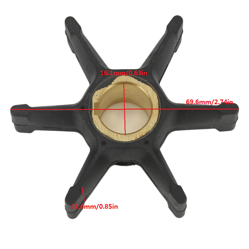 377230 777213 Impulsor de bomba para Johnson/Evinrude 35/40/50/55HP