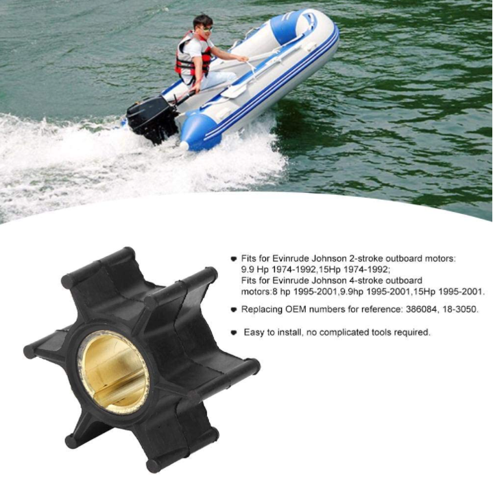386084 Pump Impeller for Johnson/Evinrude 9.9/15HP