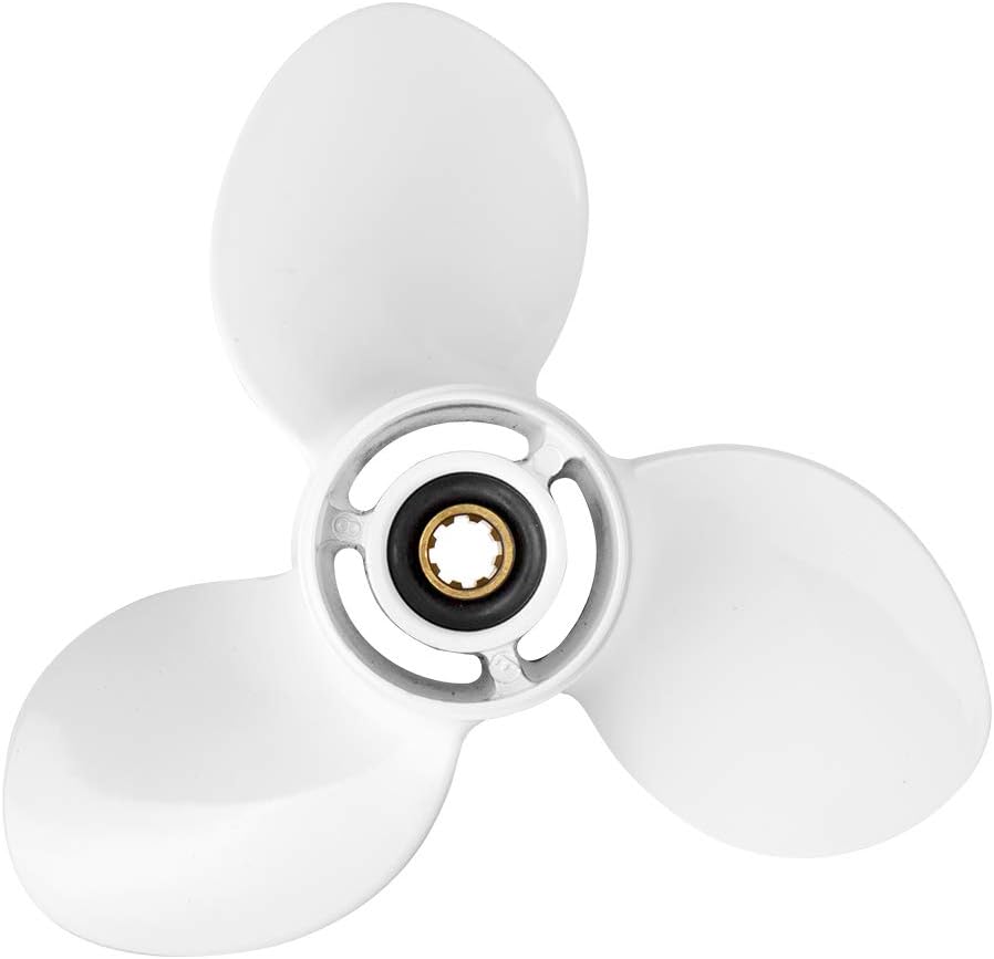 Boat Motor Propeller for YAMAHA/HIDEA 9.9-15HP 63V-45941-00-EL 63V-45943-10-EL 63V-45945-10-EL 63V-45947-00-EL 63V-45952-10-EL 683-45941-00-EL 683-45943-00-EL 683-45945-00 683-45947-00 683-45952-00-EL