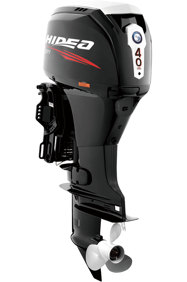 Moteur hors-bord HDEF40 HIDEA EFI 4 temps 40HP arbre long