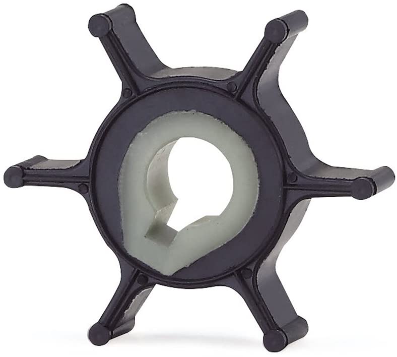 646-44352-01 47-80395M 382221 Impulsor de bomba para YAMAHA 2 HP para Johnson/Evinrude 1/2.2HP (1967-1984) para Mariner 2HP