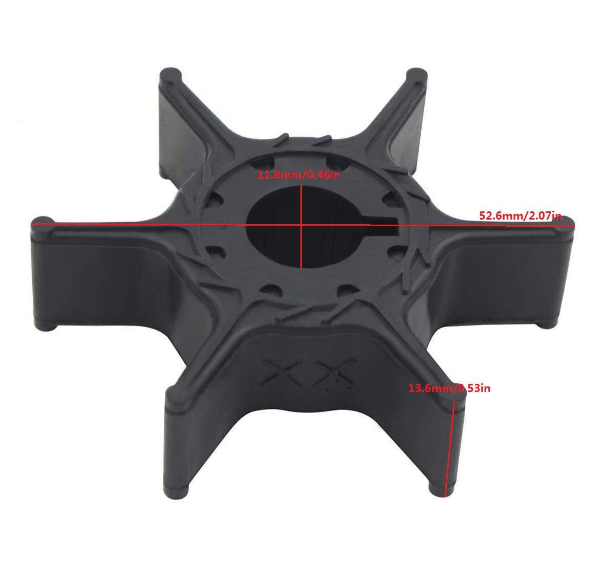68T-44352-00 Impulsor de bomba para YAMAHA 6/8/9HP