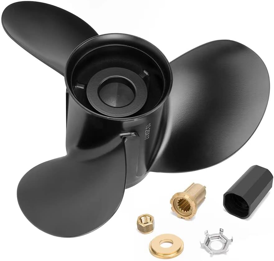 Hélice de Motor de barco para Mercury/Mercruiser/Mariner 60HP 48-77344A45 13-1/4*17