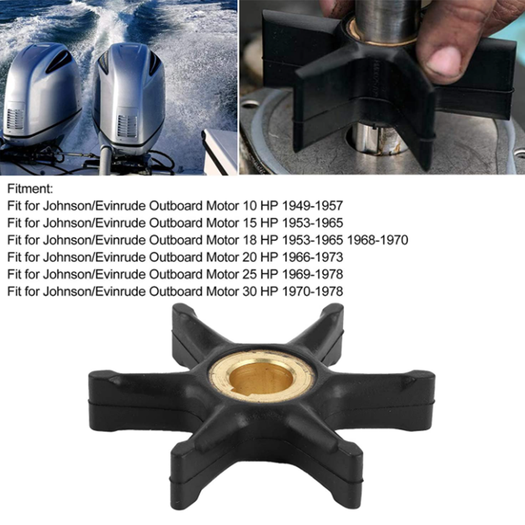 375638/775518 Pump Impeller for Johnson/Evinrude 10/15/18/20/25HP