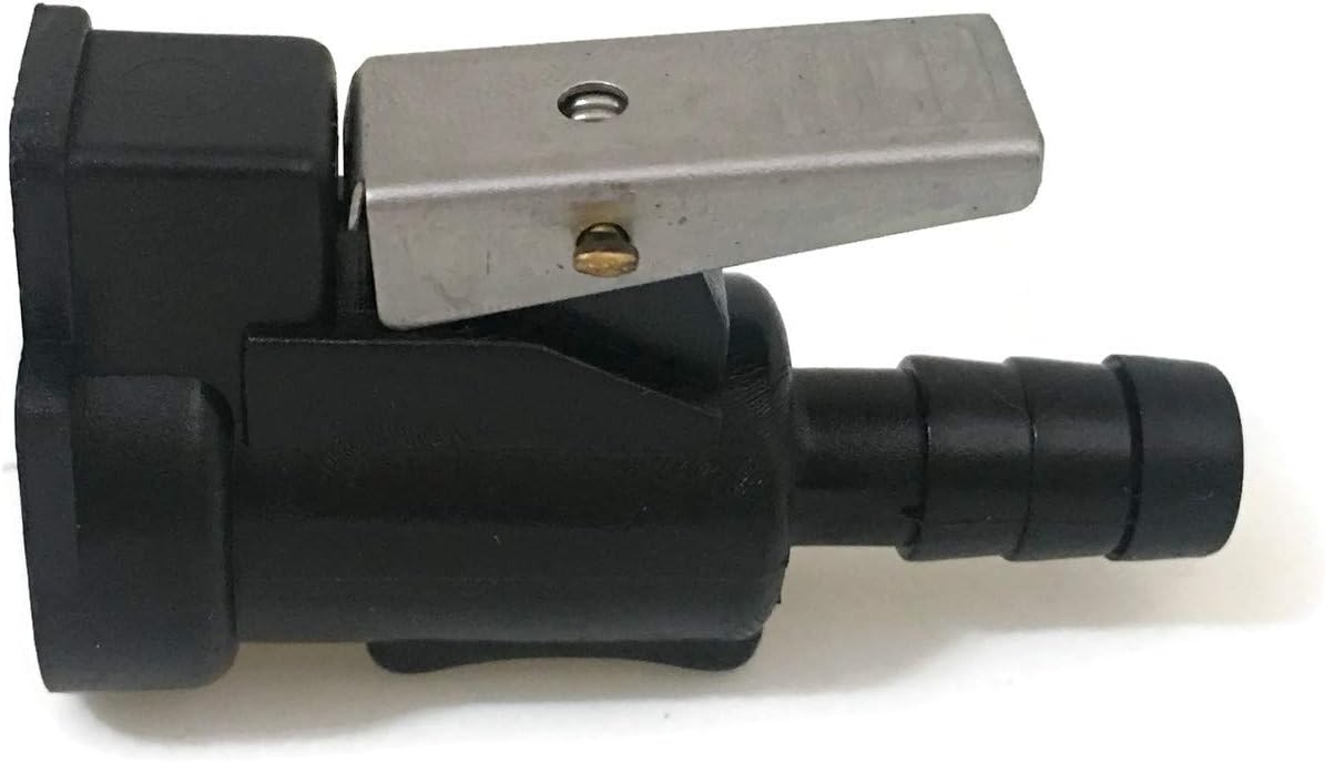 JOHNSON 775641 Conector de combustible para motor de barco 5/16" 8MM Conector hembra del lado de la máquina SUZUKI/Evinrude/TOHATSU Retenedor de abrazadera de tubería de aceite de cortesía