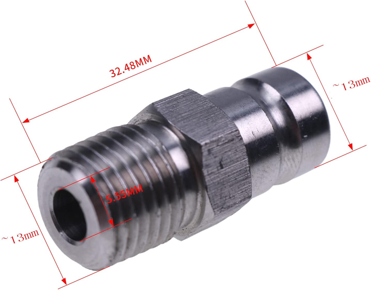 SUZUKI 65750-95500 3E0-70270-0 Boat Motor Fuel Connector Machine Side Female Connector Complimentary Oil Pipeline Clamp Retainer