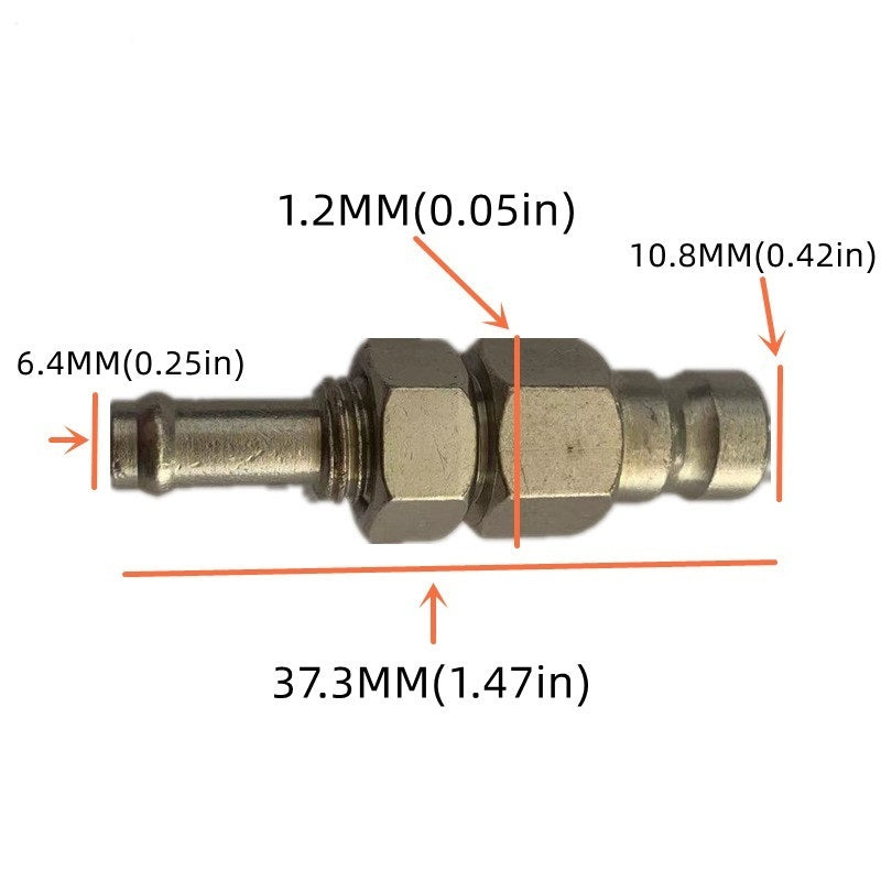 Conector macho lateral de la máquina del conector de combustible del Motor del barco SUZUKI 6720-98521 985L1